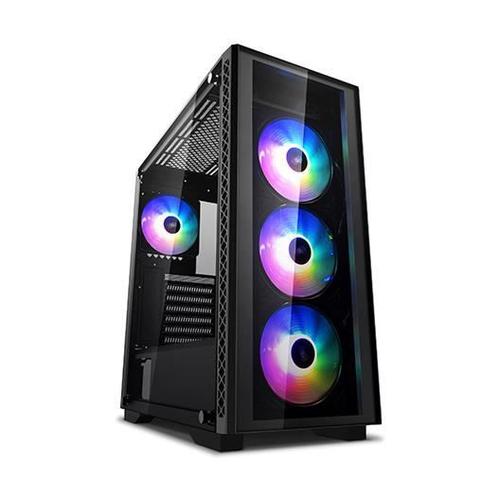 Carcasa Deepcool Matrexx 50 ADD-RGB 4F,  Mid Tower (Negru)