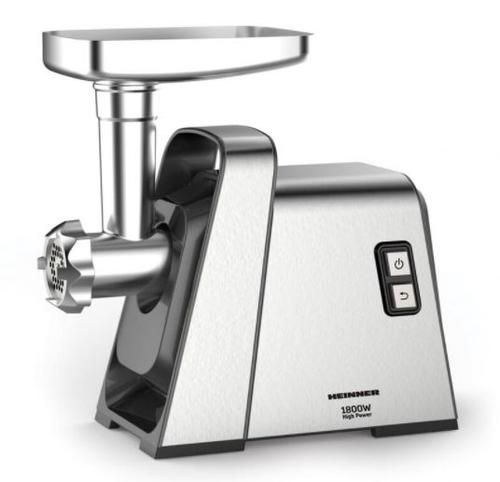 Masina de tocat carne Heinner MG-Y1800X, 1800 W, 2 kg/min (Negru/Argintiu) 1 Masina de tocat carne Heinner MG-Y1800X, 1800 W, 2 kg/min (Negru/Argintiu)