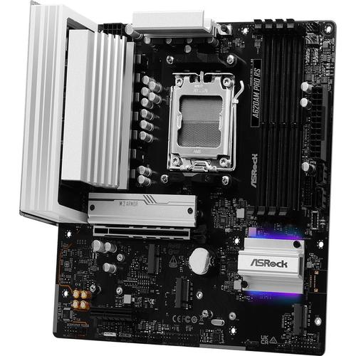 Placa de baza ASRock A620AM PRO RS WIFI, AMD A620A, mATX, DDR5