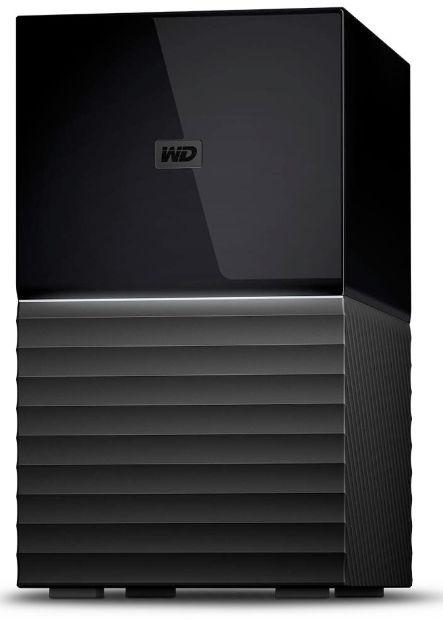 HDD Extern Western Digital My Book Duo, 16TB, 3.5inch, USB 3.0 si USB 2.0, Negru