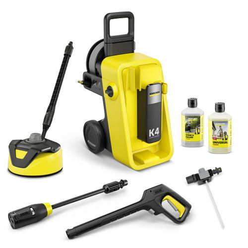 Aparat de spalat cu presiune Karcher K 4 Comfort Premium Home, 420 l/h, 130 bar, 1800W (Galben/Negru)