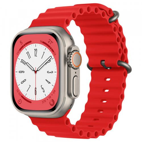 Curea Techsuit W038 pentru Apple Watch 49mm / 46mm / 45mm / 44mm / 42mm Series, Rosie