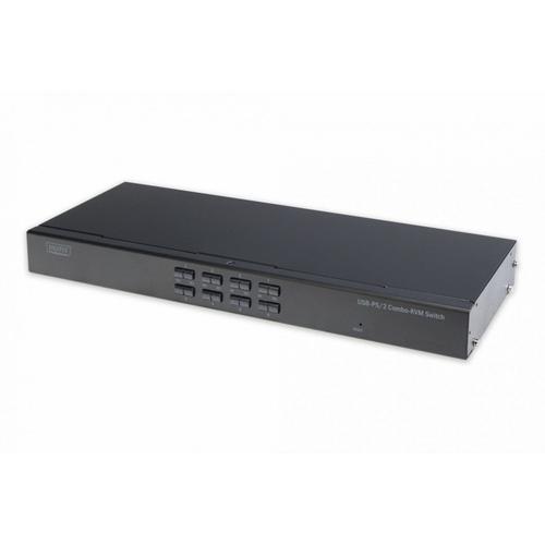Comutator KVM combinat, DIGITUS, USB-PS/2