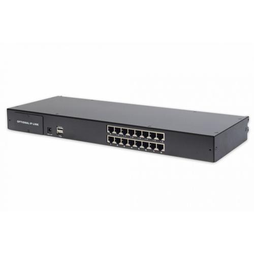 Modul KVM Digitus CAT 5, DS-72217 cu 16 porturi