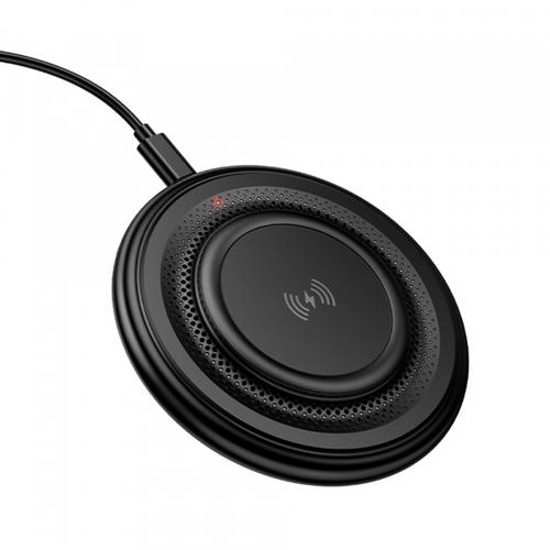 Incarcator Wireless Borofone BQ40 Crown, 15W (Negru)