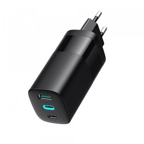 Incarcator retea HAVIT UC10, 65W, 1 x USB-A, 2 x USB-C (Negru)