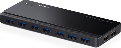 HUB USB TP-Link UH720, 7 porturi USB 3.0 + 2 porturi incarcare telefoane/tablete