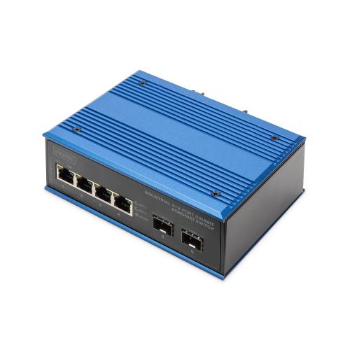 Switch Digitus by Assmann DN-651148, 4 porturi 1 Switch Digitus by Assmann DN-651148, 4 porturi