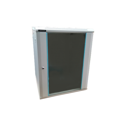 Rack 15U 600x600 DATEUP RAL 7035, montare pe perete, usa din sticla, panouri laterale detasabile si securizate, dezasamblat 1 Rack 15U 600x600 DATEUP RAL 7035, montare pe perete, usa din sticla, panouri laterale detasabile si securizate, dezasamblat