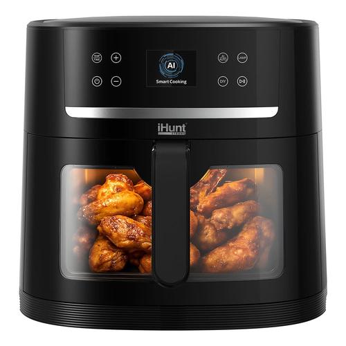 Friteuza cu aer cald BRO Air Fryer AI Chef 8L, 1800 W, 80-200 C (Negru) 1 Friteuza cu aer cald BRO Air Fryer AI Chef 8L, 1800 W, 80-200 C (Negru)