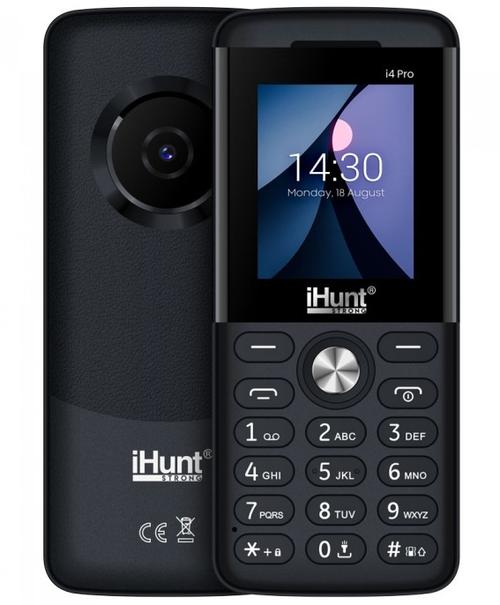 Telefon mobil iHunt i4 PRO, Ecran 1.77inch, Radio FM, Camera, 2G, Dual SIM (Negru)