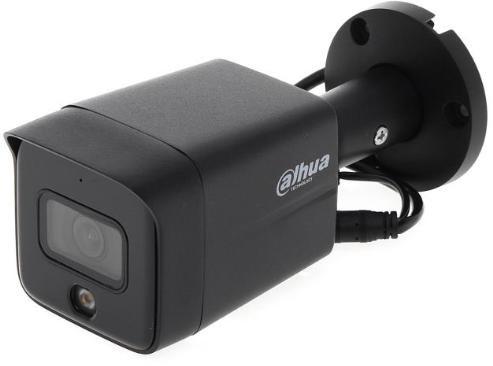 Camera de supraveghere IP Bullet, 8MP 4K, Iluminare Duala 30m, PoE, Microfon, IP67, Dahua IPC-HFW1839TC-A-IL-0280B-S6-BLACK