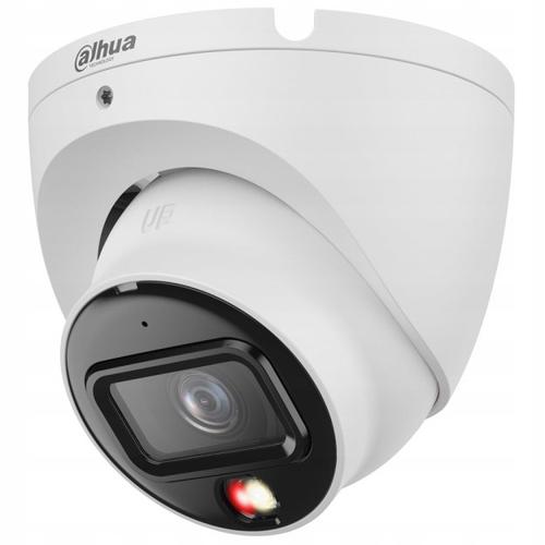 Camera supraveghere video exterior IP Dome Dahua Dual Light IPC-HDW1839T-A-IL-0280B-S6, 8 MP, 2.8 mm, lumina duala alba/IR 30 m, microfon, PoE
