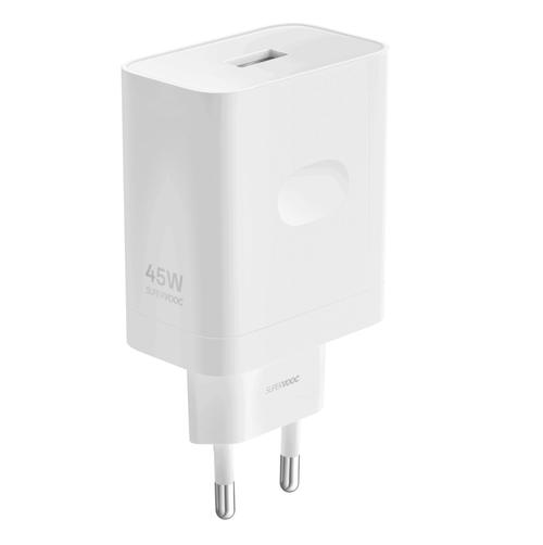 Incarcator Retea Realme, 45W, 4.1A, 1 x USB-A, VCB4JAEH (Alb)