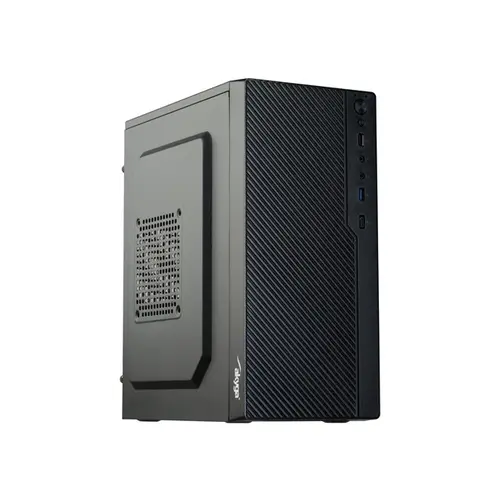 Carcasa PC Akyga AK36BK mATX, Middle Tower, Fara sursa de alimentare, 1xUSB 3.0, Negru