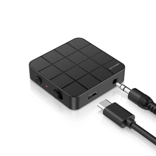 Transmitator si receptor audio BlitzWolf BW-BL2, AUX, 200 mAh, Bluetooth 5.0, Negru 1 Transmitator si receptor audio BlitzWolf BW-BL2, AUX, 200 mAh, Bluetooth 5.0, Negru