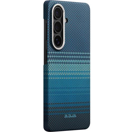 Carcasa PITAKA Edge cu MagSafe, aramida, ultra-subtire, pentru Samsung Galaxy S26 (Albastru) 1 Carcasa PITAKA Edge cu MagSafe, aramida, ultra-subtire, pentru Samsung Galaxy S26 (Albastru)