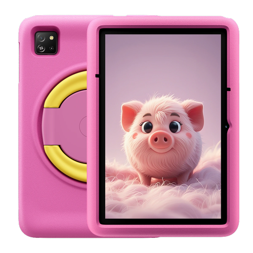 Tableta Blackview Tab A6 Kids, Procesor AllWinner A523 Octa-Core, Ecran IPS HD+ 10.1inch, 4GB RAM, 128GB Flash, 8MP, Wi-Fi, Bluetooth, Android (Roz)