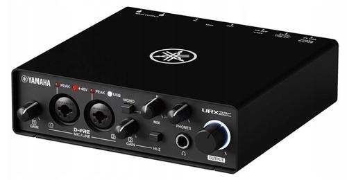 Interfata Audio Yamaha URX22C (Negru) 1 Interfata Audio Yamaha URX22C (Negru)
