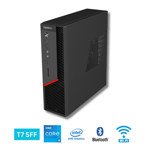 Calculator Office OptimX T7-14450HX SFF, Intel® Core™ i5-14450HX up to 4.8Ghz, 8GB DDR4, 256GB SSD, Wi-Fi, Bluetooth, Windows 11 Pro
