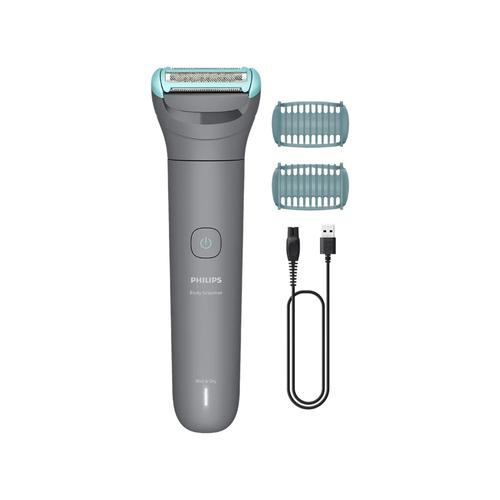 Aparat de ras electric pentru corp Philips Body Groomer 3000 Series BG3480/15, Autonomie 80 de minute, Cu sistemul de rasTriple Protect (Gri) 1 Aparat de ras electric pentru corp Philips Body Groomer 3000 Series BG3480/15, Autonomie 80 de minute, Cu sistemul de rasTriple Protect (Gri)