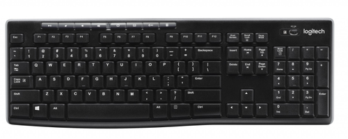 Tastatura Logitech K270, Wireless 2.4Ghz, USB (Negru)