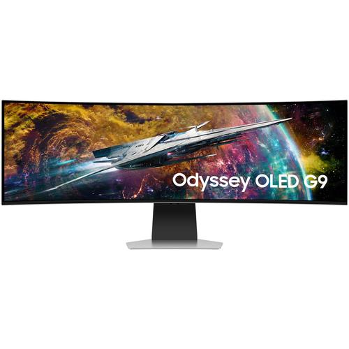 Monitor Gaming OLED Samsung Odyssey G9 49inch LS49CG950SUXDU, WQHD (5120 x 1440), HDMI, DisplayPort, Ecran curbat, HDR10+, 240Hz, 0.03 ms (Alb) 1 Monitor Gaming OLED Samsung Odyssey G9 49inch LS49CG950SUXDU, WQHD (5120 x 1440), HDMI, DisplayPort, Ecran curbat, HDR10+, 240Hz, 0.03 ms (Alb)
