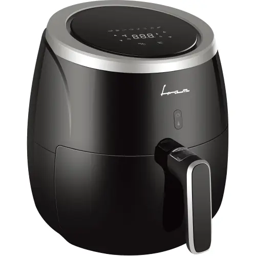 Friteuza cu aer cald FRAM FAF-MD2000BK, 2000W, 5L, display digital, control Touch, vas detasabil anti-adeziv, temperatura ajustabila: 80-200˚C, temporizator max 60min, protectie supraincalzire, Negru 1 Friteuza cu aer cald FRAM FAF-MD2000BK, 2000W, 5L, display digital, control Touch, vas detasabil anti-adeziv, temperatura ajustabila: 80-200˚C, temporizator max 60min, protectie supraincalzire, Negru