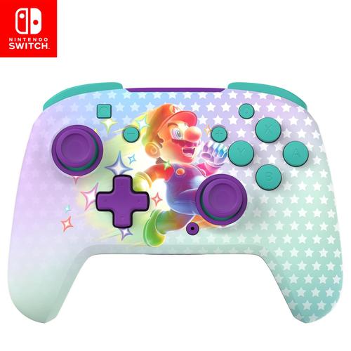 Controller Wireless Turtle Beach Rematch Invincible Mario pentru Nintendo Switch, butoane mapabile, stralucire in intuneric, baterie reincarcabila (Multicolor) 1 Controller Wireless Turtle Beach Rematch Invincible Mario pentru Nintendo Switch, butoane mapabile, stralucire in intuneric, baterie reincarcabila (Multicolor)