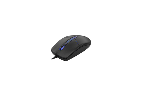 Mouse A4Tech N-530S, Wired, USB (Negru)