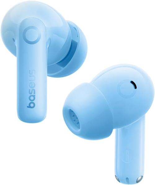 Casti True Wireless In-Ear Baseus Bass BP1 Pro In-Ear, Noise Cancelling, Adaptive Active EQ, LDAC Hi-Res Sound, IP55, Bluetooth 6.0 (Albastru)