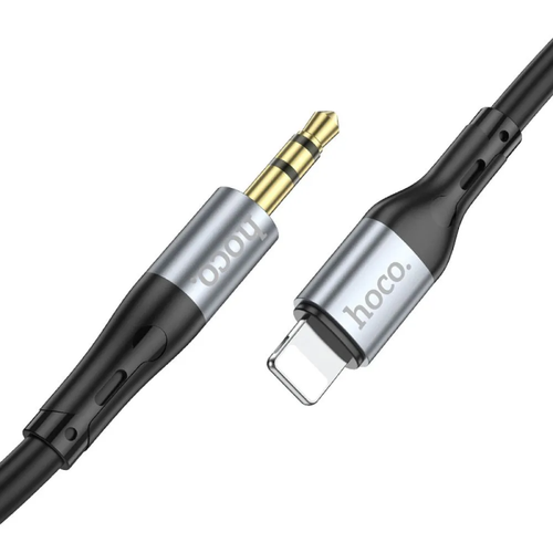Cablu Audio HOCO UPA22, Lightning - 3.5mm , 1m (Negru)