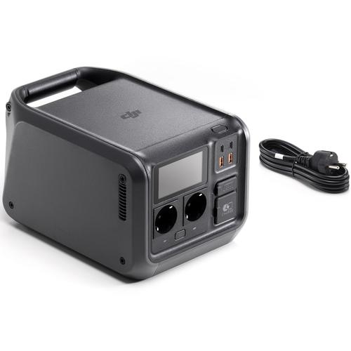 Statie de alimentare portabila DJI Power 500, 512 Wh, AC out 100-120/220-240V, max out 1000W, Out: 2x USB-A, 2x USB-C, 1x SDC Lite, 2x AC Output, 1x AC Input