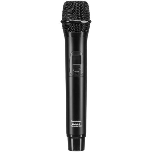 Microfon wireless Saramonic UwMic9 HU9, 514-596MHz, USB-C 3.0, HDMI output Type D, transmitator de mana pentru sistemul UwMic9