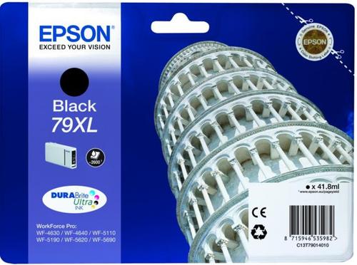 Cartus cerneala Epson DURABrite Ultra 79XL, aprox. 2600 pagini (Negru)