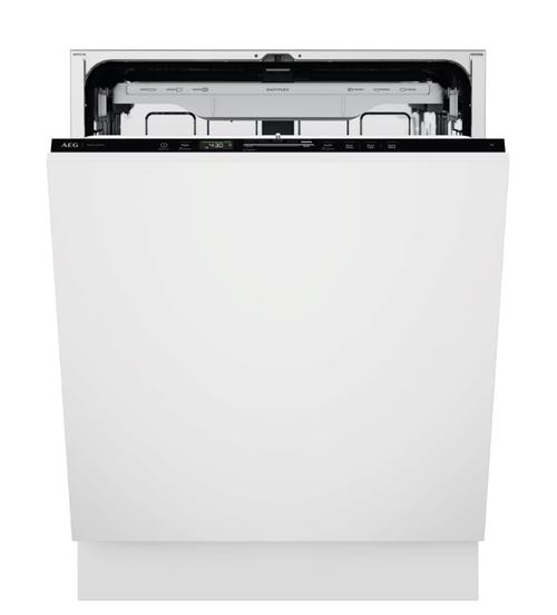 Masina de spalat vase incorporabila AEG Perfect Shelving 8000 CleaningPerformance GI8200A2TN, 14 seturi, 8 programe, Motor Inverter, Clasa A, Wi-Fi, AirDry, QuickSelect, 60 cm