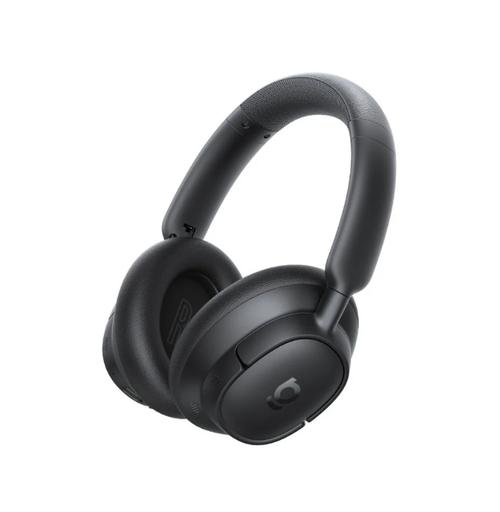 Casti Stereo Wireless Baseus Bass BH1 NC, Bluetooth 6.0, Hybrid ANC, Autonomie 80 de ore, 5 Microfoane ENC cu AI (Negru)