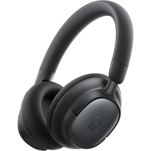Casti Stereo Wireless Baseus Bowie MH1, ANC, 5 Microfoane cu AI, Autonomie pana la 80 de ore (Negru)