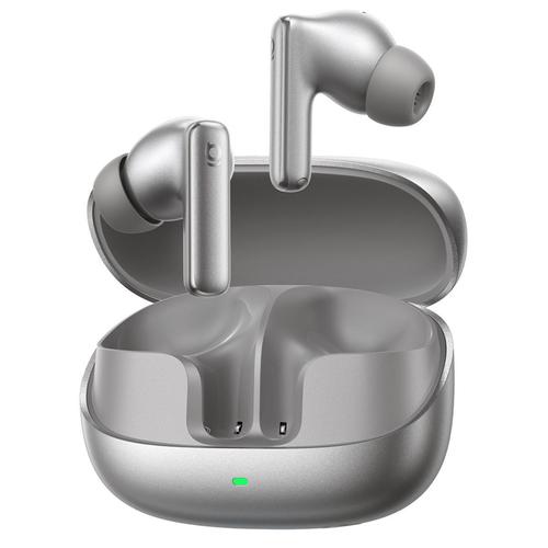 Casti True Wireless In-Ear Baseus Bowie MP1, Bluetooth 6.0, Hybrid ANC, Autonomie pana la 10/40 ore, 6 Microfoane cu AI, IP55 (Titan)