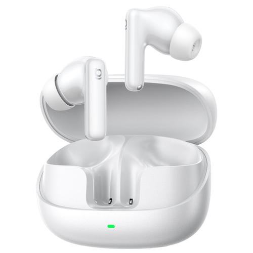 Casti True Wireless In-Ear Baseus Bowie MP1, Bluetooth 6.0, Hybrid ANC, Autonomie pana la 10/40 ore, 6 Microfoane cu AI, IP55 (Alb)