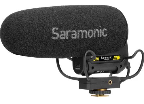 Microfon Saramonic Vmic5 Pro, Auto On/Off, TRS & TRRS, Negru