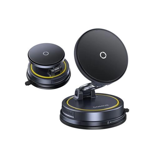 Suport auto cu incarcare Baseus PrimeTrip VC2 Flex Pro, 15 W (Negru)