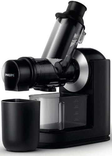 Storcator prin presare la rece Philips Viva Collection HR1889/70, 150W (Negru/Argintiu) 1 Storcator prin presare la rece Philips Viva Collection HR1889/70, 150W (Negru/Argintiu)