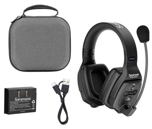 Casti Wireless Saramonic WiTalk DRH Dual-ear Remote pentru Sistemul Intercom WiTalk, Negru 1 Casti Wireless Saramonic WiTalk DRH Dual-ear Remote pentru Sistemul Intercom WiTalk, Negru