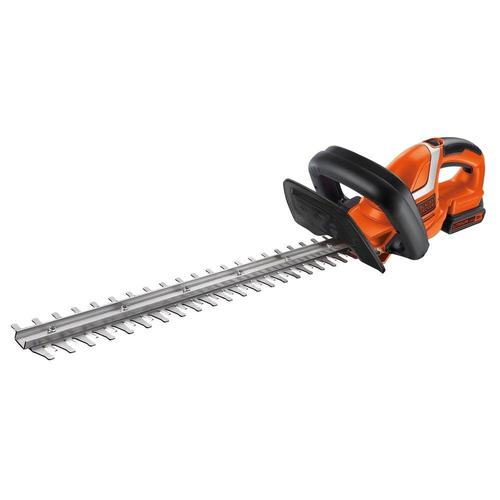 Foarfeca electrica pentru tuns gard viu Black & Decker GTC1845L20-QW, Cu acumulator 18 V, 2.0 Ah, Lama 45 cm 1 Foarfeca electrica pentru tuns gard viu Black & Decker GTC1845L20-QW, Cu acumulator 18 V, 2.0 Ah, Lama 45 cm