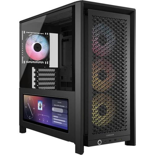 Carcasa Corsair FRAME 4000D LCD RS ARGB, Mid-Tower, ATX, 4 ventilatoare incluse RS120 PWM ARGB, Negru 1 Carcasa Corsair FRAME 4000D LCD RS ARGB, Mid-Tower, ATX, 4 ventilatoare incluse RS120 PWM ARGB, Negru