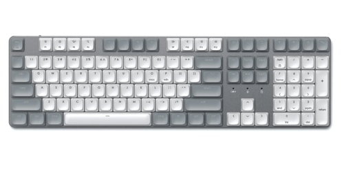 Tastatura Satechi SM3 Slim, Wireless 2.4Ghz, Bluetooth (Alb)