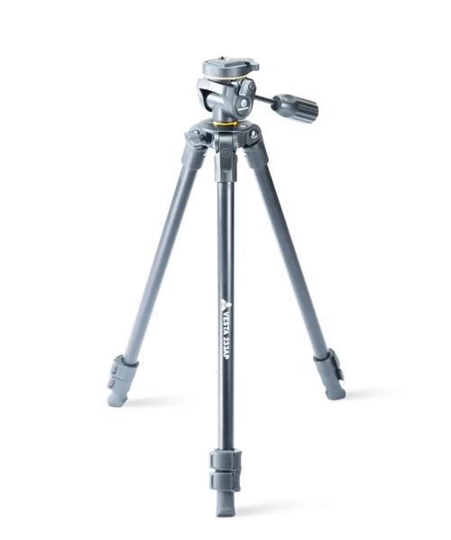 Trepied Vanguard VESTA 233AP, Aluminiu, Cap sferic cu trei directii 1 Trepied Vanguard VESTA 233AP, Aluminiu, Cap sferic cu trei directii