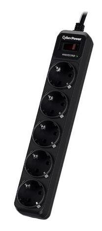 Prelungitor CyberPower B0520SCO-DE, 5 prize, 1.8 m (negru) 1 Prelungitor CyberPower B0520SCO-DE, 5 prize, 1.8 m (negru)