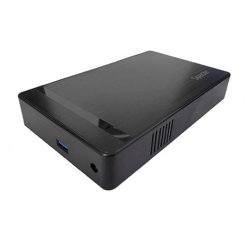 Rack extern SPACER, pentru HDD/SSD, 3.5 inch, S-ATA, interfata PC USB 3.0, alimentare retea, plastic, Negru 1 Rack extern SPACER, pentru HDD/SSD, 3.5 inch, S-ATA, interfata PC USB 3.0, alimentare retea, plastic, Negru